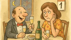 Vtip: Silvestr a šaty od loňska