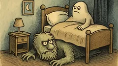 Vtip: Když jde Bubák spát…