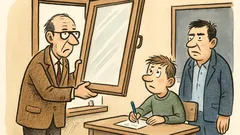 Vtip: Učitel píše do žákovské…