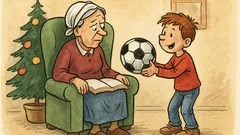 Vtip: „Jožko, cos babičce dal pod stromeček?“