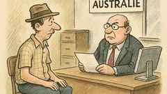 Vtip: Žádám o australské občanství…