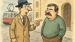 Vtip: Přijede Pražák do Brna…