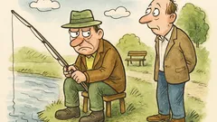 Vtip: Náhodný chodec: Proč jste nervózní?