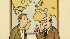 Vtip: O kolik je Amazonka delší než Nil?