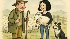 Vtip: Přijde blondýnka k pastýři, chce ovečku