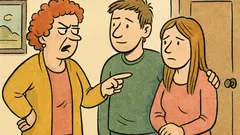 Vtip: Mami, to je moje holka…