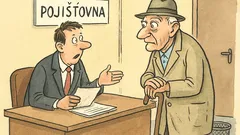 Vtip: Přijde děda do pojišťovny…