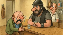 Vtip: V jednom nejmenovaném baru sedí chlapík…