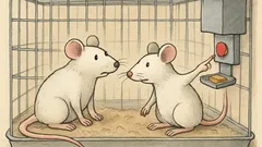 Vtip: Myš se vrátí z laboratoře...