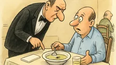 Vtip: Pane vrchní, v polévce moucha!