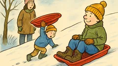 Vtip: Dvě děti bobují a střídají boby