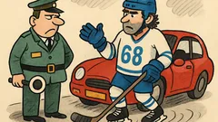 Vtip: Proč Jágr nedostává pokuty za rychlost?