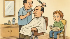 Vtip: Pán s chlapcem vejde k holiči…