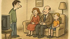 Vtip: Vypadl proud, tak jsem šel za rodinou