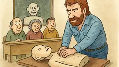 Vtip: Na kurzu resuscitace Chuck Norris…