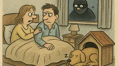 Vtip: Žena v noci budí muže…