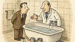 Vtip: Během návštěvy v blázinci se ptá…