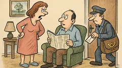 Vtip: Miláčku, to že ti něco nedojde…