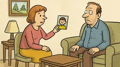 Vtip: Manželka ukáže manželovi fotku…