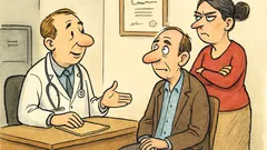 Vtip: Je muž u doktora a doktor