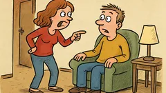 Vtip: Kluk přijde domů, přítelkyně zuří