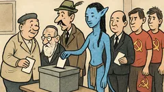 Vtip: Sejde se Čech, Žid, Rakušan…