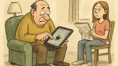 Vtip: Zeptal jsem se dcery na noviny…