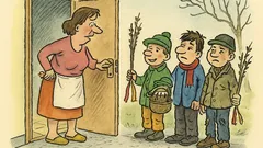 Vtip: Velikonoční koledníci jsou jako balíky