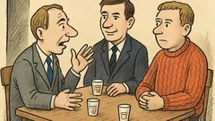 Vtip: Tři si povídají o vánočních odměnách