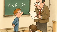 Vtip: Když žák udělá chybu…