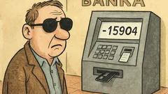 Vtip: Nekoukám na svůj bankovní účet