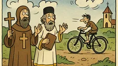 Vtip: Cyril a Metoděj přišli o kolo…