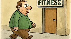 Vtip: Roman se zaregistroval do fitka... proč?