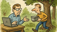 Vtip: Řeknu mu „Ulož to do cache…”