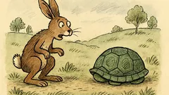 Vtip: „Hej, králíku, dáme si závod, kdo…“