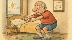 Vtip: Doktor mi řekl, že rozcvička