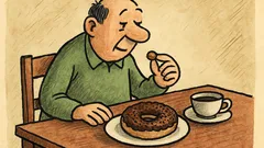 Vtip: Nejlepší na donutu je dírka