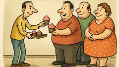 Vtip: Můj dietní plán? Dám všem cupcaky