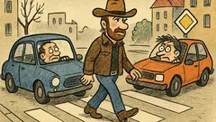 Vtip: Když Chuck Norris přechází ulici…