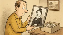 Vtip: Proč prababička nosila jen černobílé oblečení?