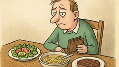 Vtip: Mozek říká „Salát“, srdce…