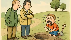 Vtip: Libore, proč ten malý Olík tak křičí?