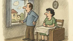 Vtip: Chlap stojí u okna...