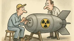 Vtip: Servisák jaderných zbraní říká…