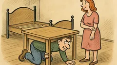 Vtip: Novomanželé se zabydlují