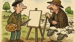 Vtip: Malíř se ptá pastýře na ovce