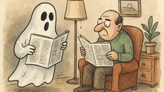 Vtip: Jaké části novin čtou duchové?