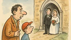 Vtip: Tati, proč pohádky končí svatbou?