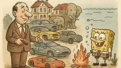 Vtip: Můžeš se chlubit auty, vilami, slonem...