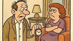 Vtip: Manželka je na mě naštvaná